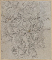 K II 084
<br/>
Groep lansknechten
<br/>
<em>Vasari, Giorgio (1511-1574)</em>
